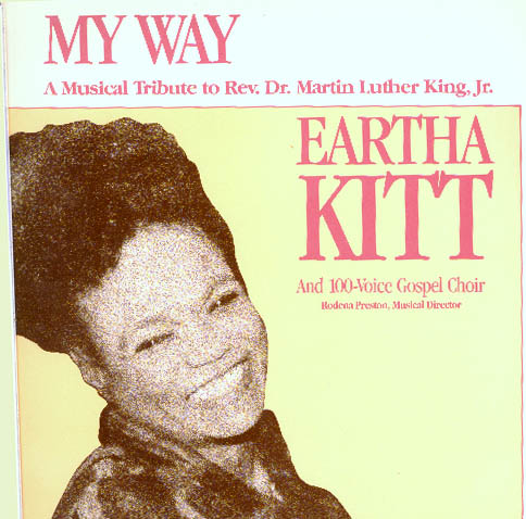 Albumcover Eartha Kitt - My Way - A Musical Tribute to Rev. Dr. Martin Luther King Jr.