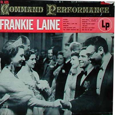 Albumcover Frankie Laine - Command Performance