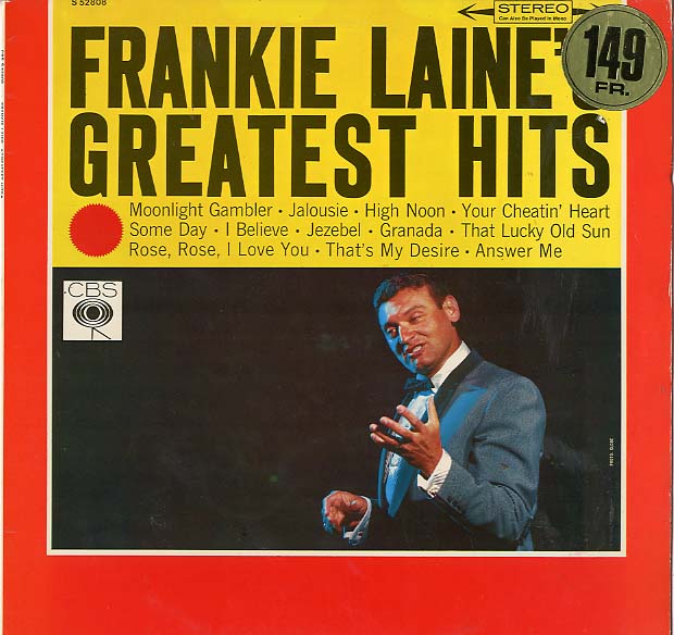 Albumcover Frankie Laine - Frankie Laines Greatest Hits