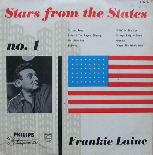 Albumcover Frankie Laine - Stars From the States No. 1: Frankie Laine (25 cm)