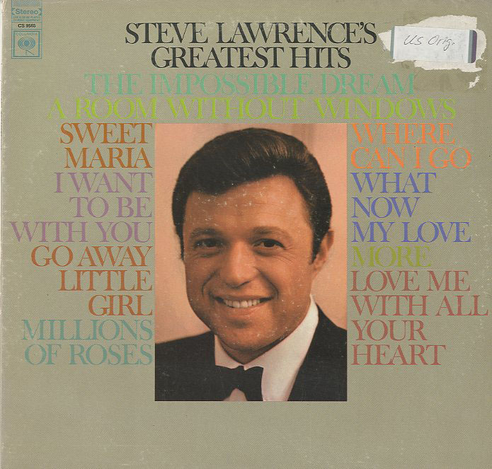 Albumcover Steve Lawrence - Steve Lawrences Greatest Hits