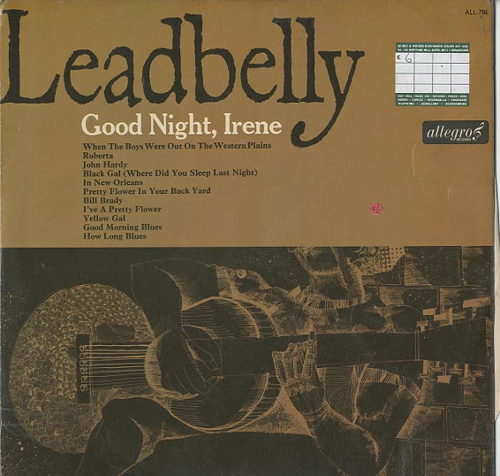 Albumcover Leadbelly - Good Night Irene