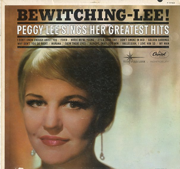 Albumcover Peggy Lee - Bewitching-Lee - Peggy Lee Sings Her Greatest Hits