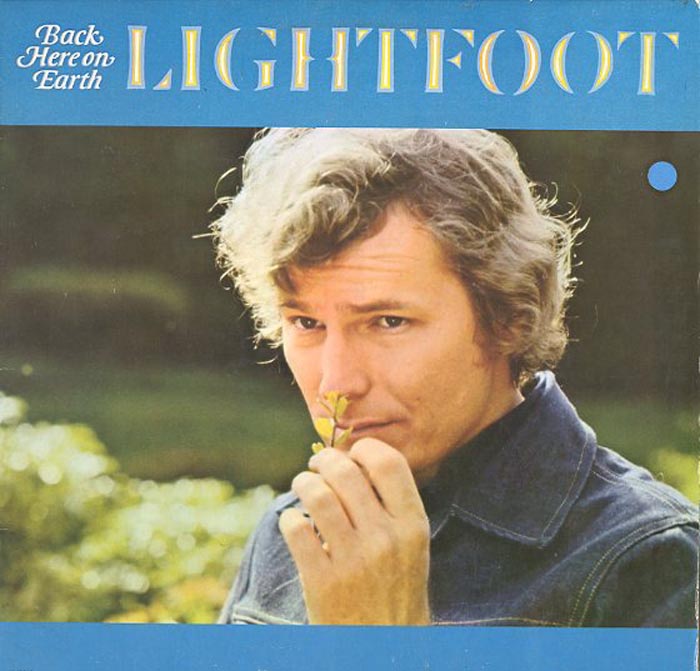 Albumcover Gordon Lightfoot - Back Here On Earth