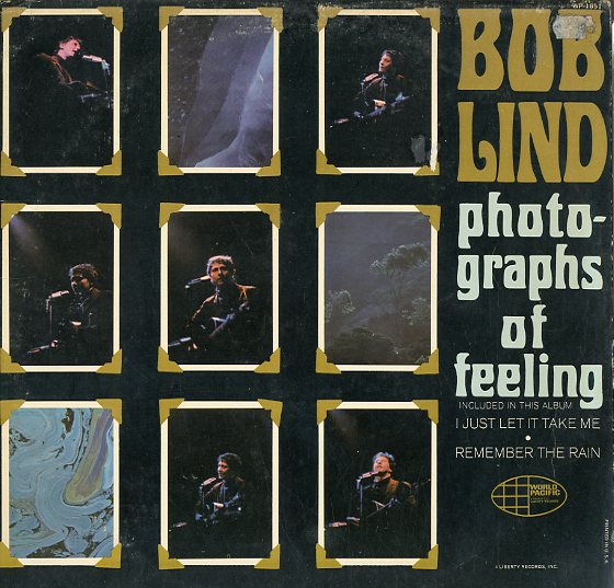 Albumcover Bob Lind - Photographs Of Feeling
