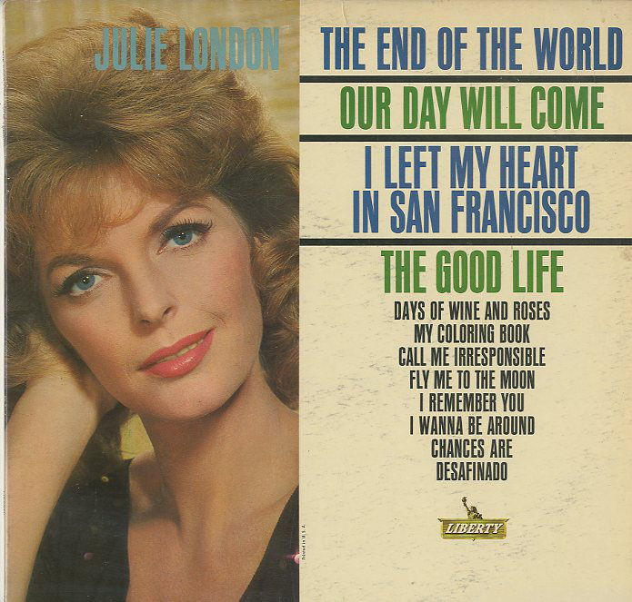 Albumcover Julie London - The End of the World