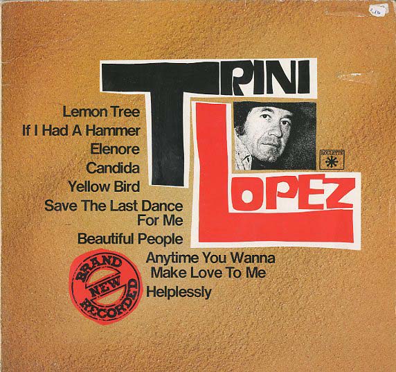 Albumcover Trini Lopez - Trini Lopez Newly Recorded