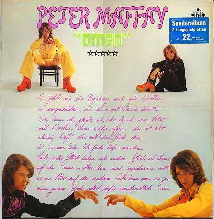 Albumcover Peter Maffay - Omen - Doppel-LP