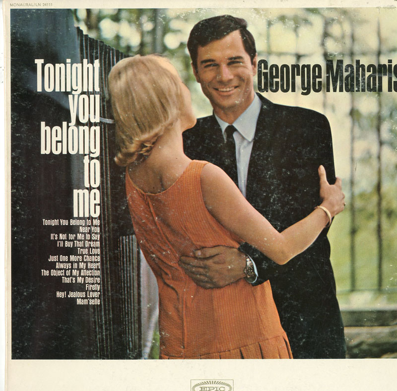 Albumcover George Maharis - Tonight You Belong To Me
