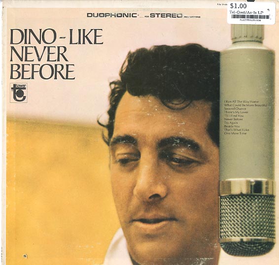 Albumcover Dean Martin - Like Never Before