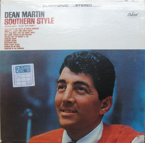 Albumcover Dean Martin - Southern Style