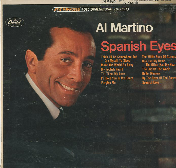 Albumcover Al Martino - Spanish Eyes