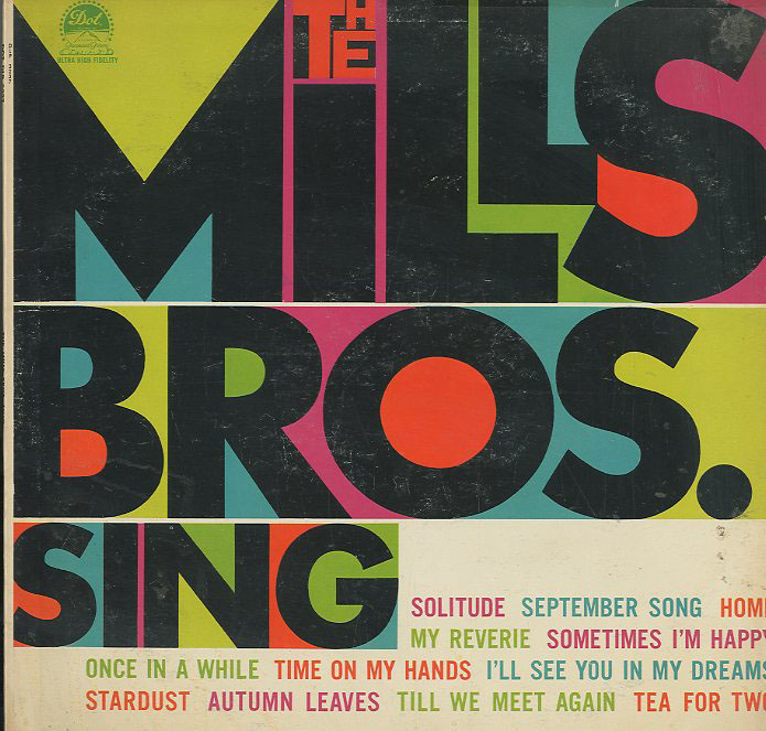 Albumcover Mills Brothers - The Mills Brothers Sing