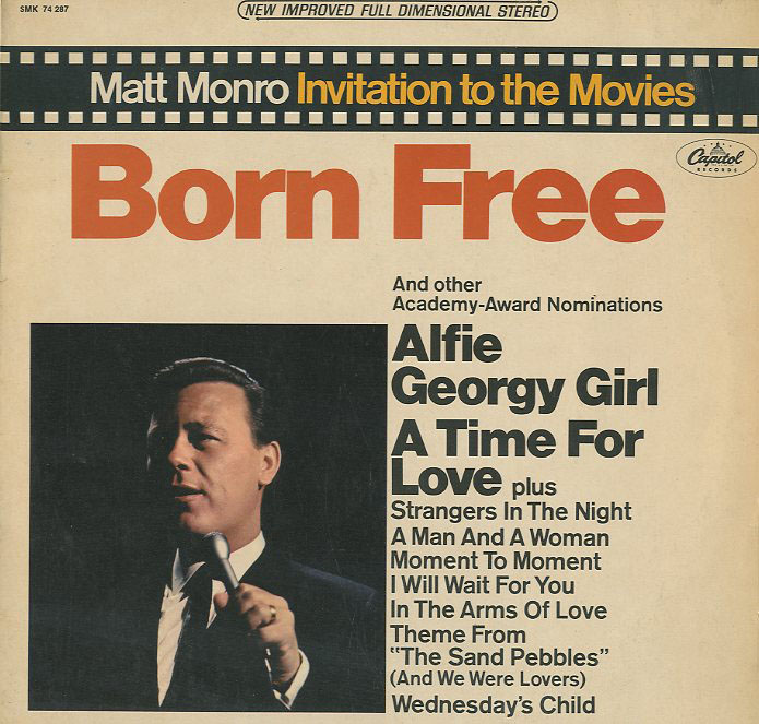 Albumcover Matt Monro - Born Free 