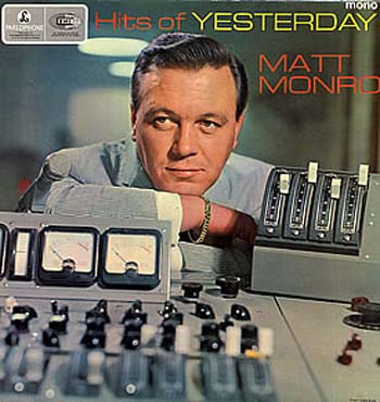 Albumcover Matt Monro - The Hits of Yesterday