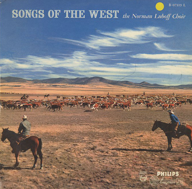Albumcover Norman Luboff Chor - Songs Of Th West (NUR COVER)