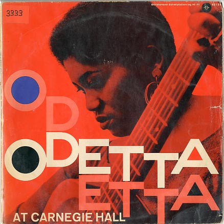 Albumcover Odetta - At Carnegie Hall (25 cm)