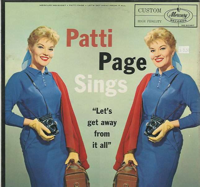 Albumcover Patti Page - Sings Let´s Get Away From It all