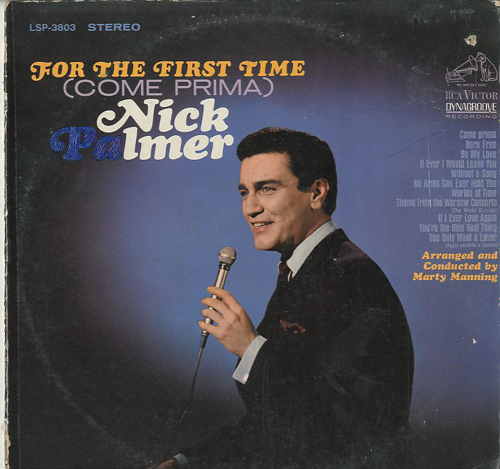 Albumcover Nick Palmer - For The First Time (Come Prima)