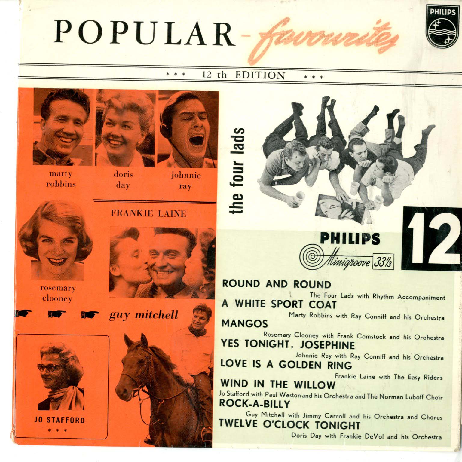 Albumcover Philips Sampler - Popular Favourites 12th Edition (25 cm)