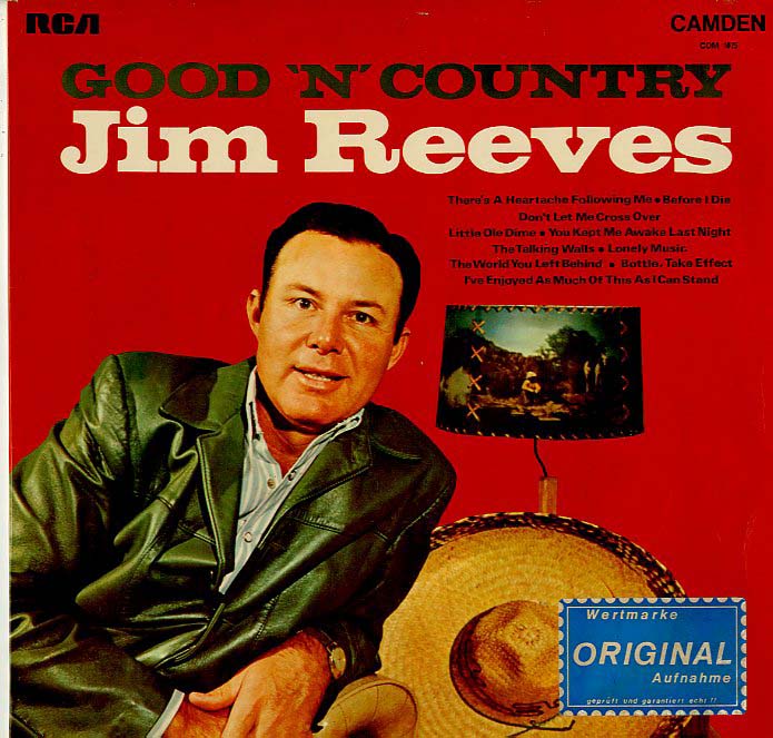 Albumcover Jim Reeves - Good´n´Country