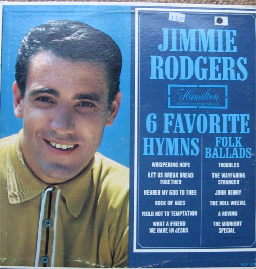 Albumcover Jimmie Rodgers (Pop) - 6 Favorite Hymns + Folk Ballads