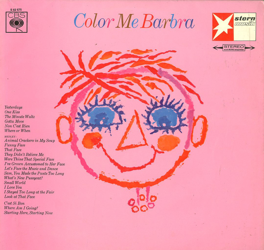 Albumcover Streisand, Barbara - Color Me Barbara 