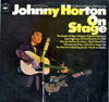 Cover: Horton, Johnny - On Stage