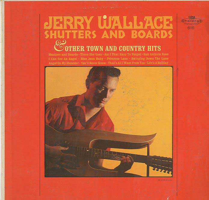 Albumcover Jerry Wallace - Shutters And Boards
