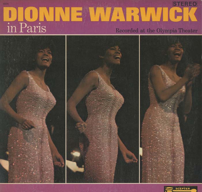 Albumcover Dionne Warwick - Dionne Warwick In Paris