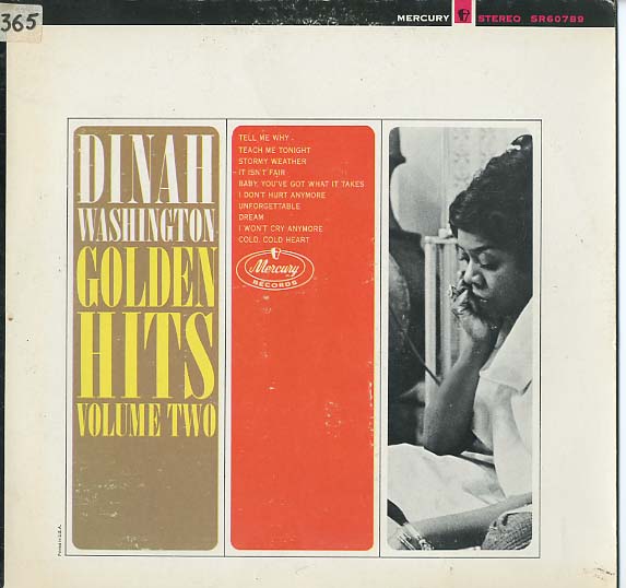 Albumcover Dinah Washington - Golden Hits Volume Two