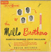 Cover: Mills Brothers - Famous Barber Shop Ballads Vol. 1 (25 cm)