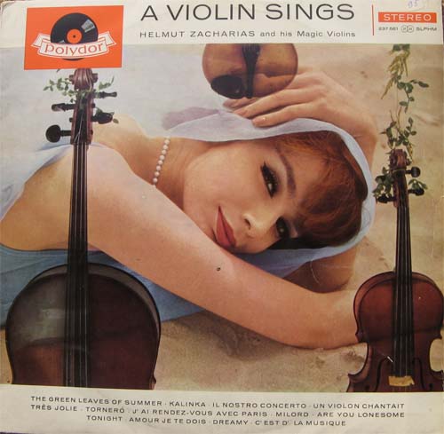 Albumcover Helmut Zacharias - A Violin Sings