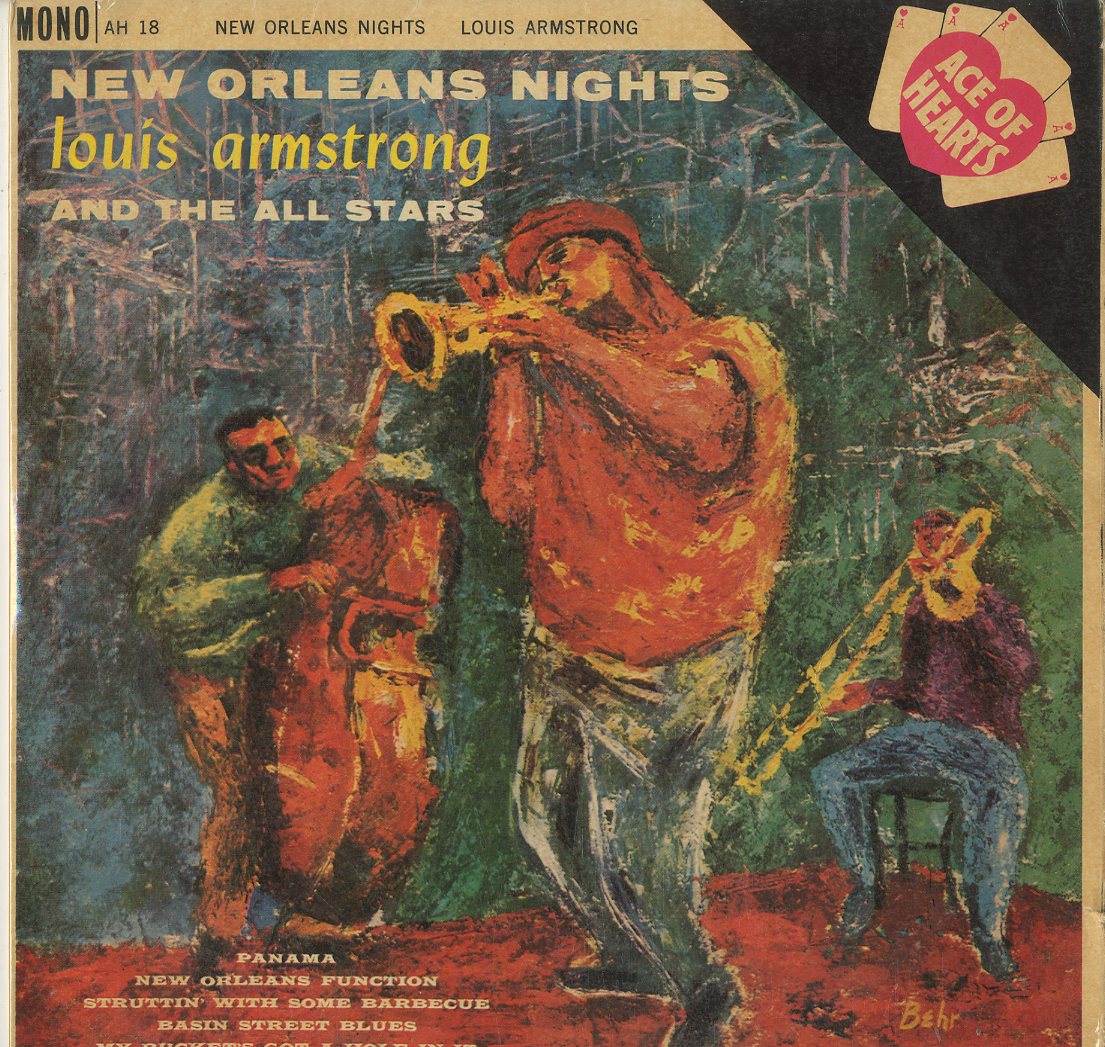 Albumcover Louis Armstrong - New Orleans Nights