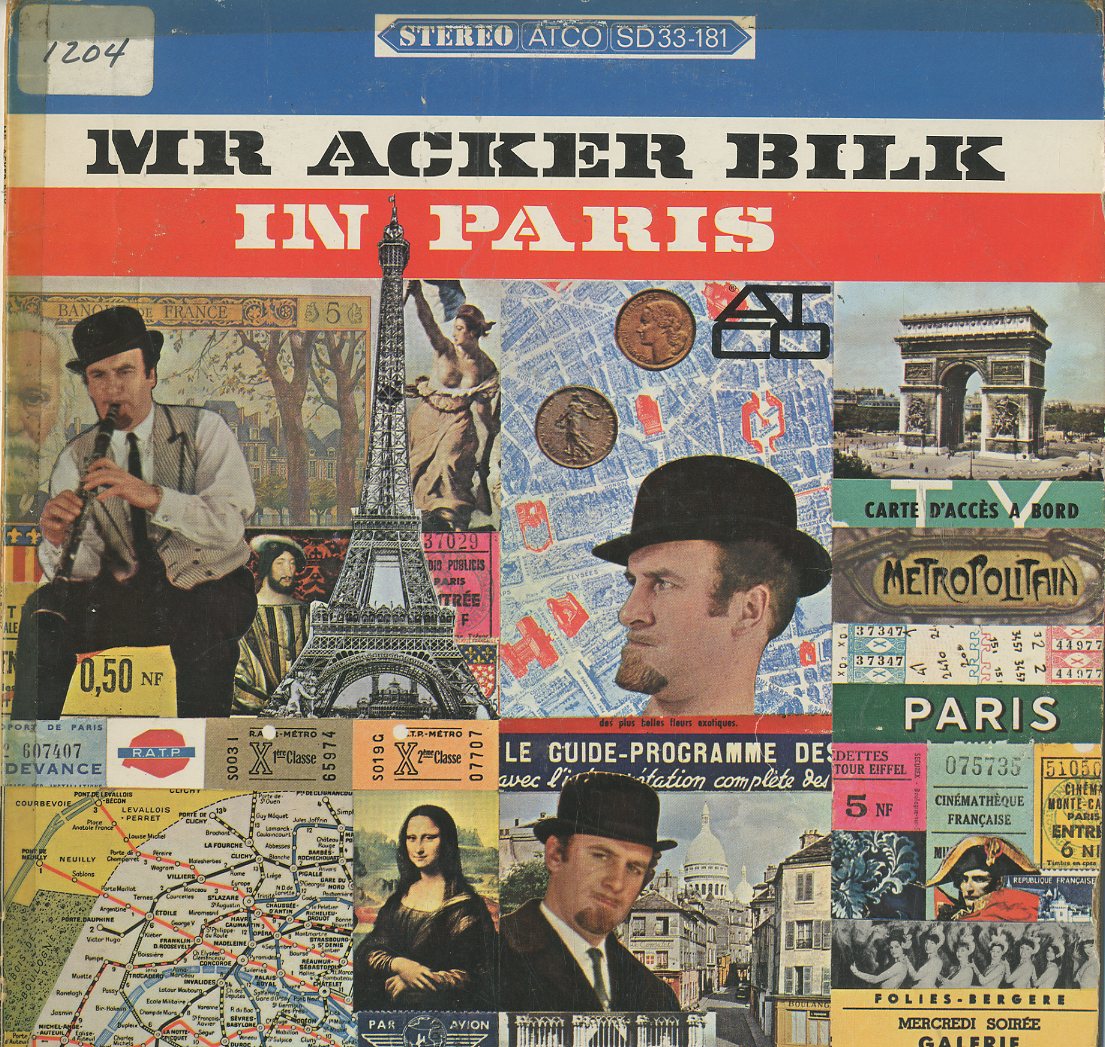 Albumcover Mr. Acker Bilk - Mr. Acker Bilk in Paris