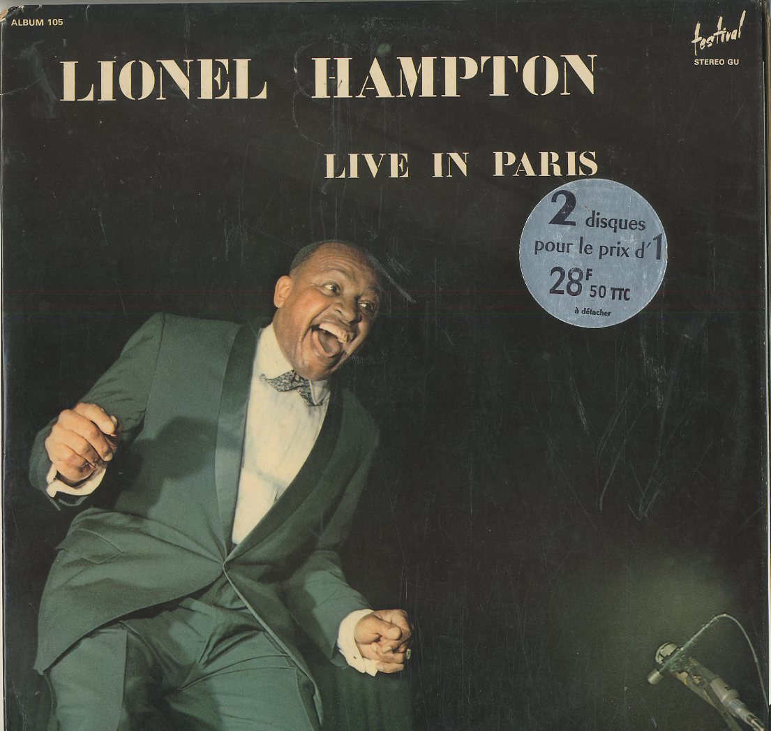 Albumcover Lionel Hampton - Live in Paris (DLP)