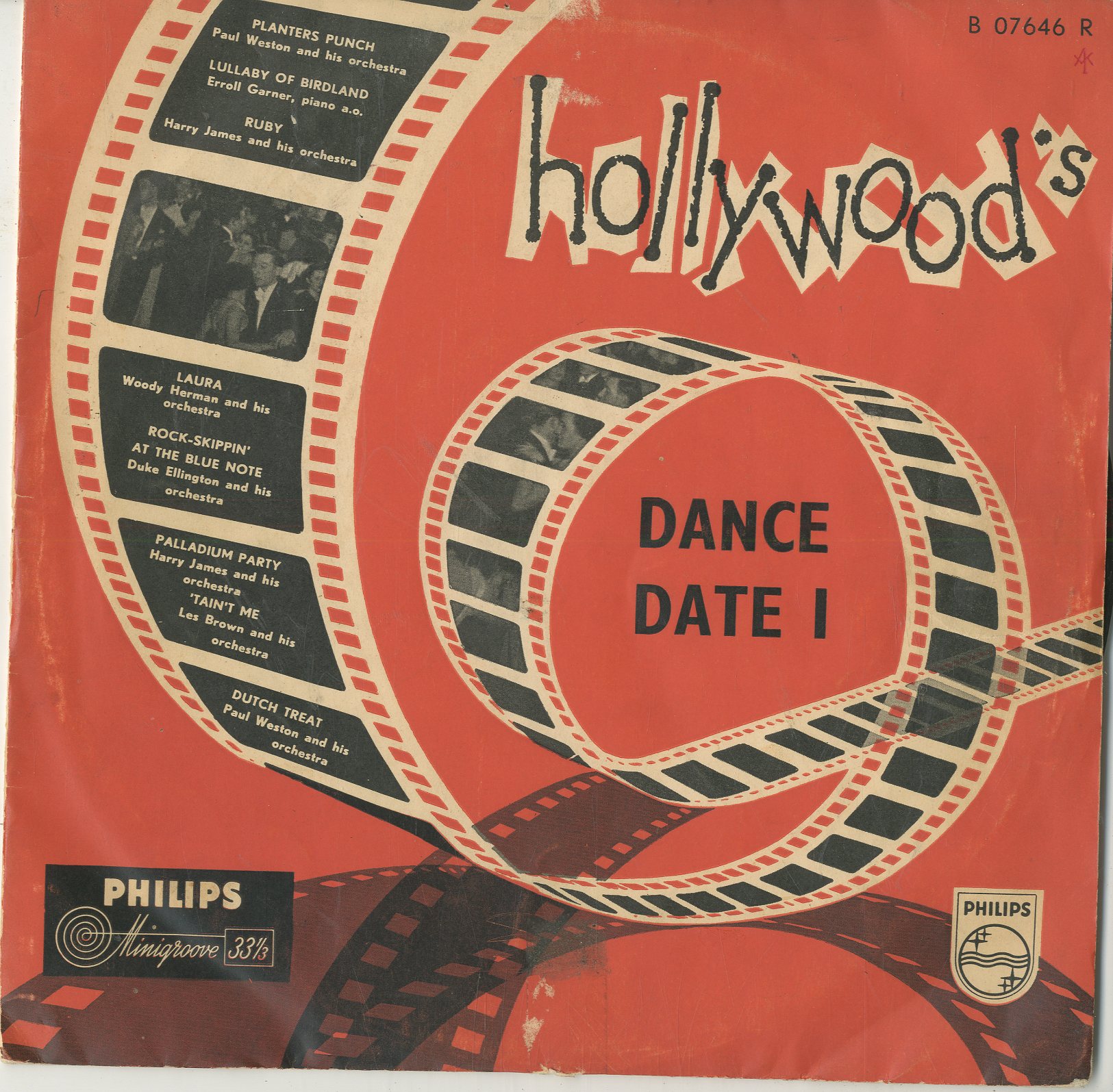 Albumcover Various Jazz Artists - Hollywoods Dance Date I
