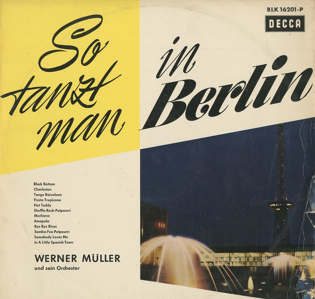 Albumcover Werner Müller - So tanzt man in Berlin