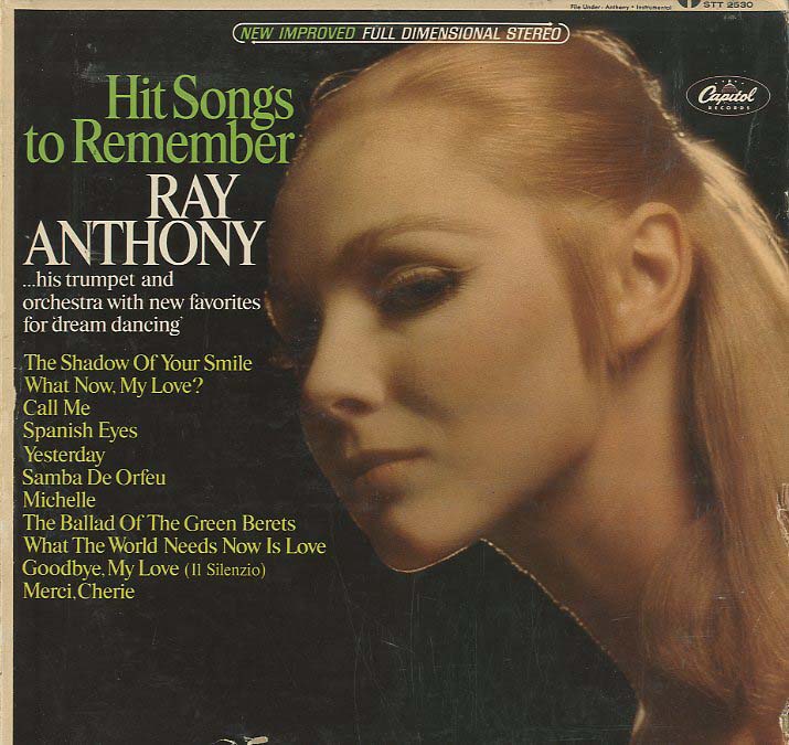 Albumcover Ray Anthony - Hit Songs To Remember