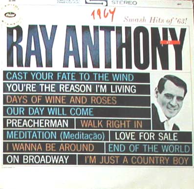Albumcover Ray Anthony - Smash Hits of 1963