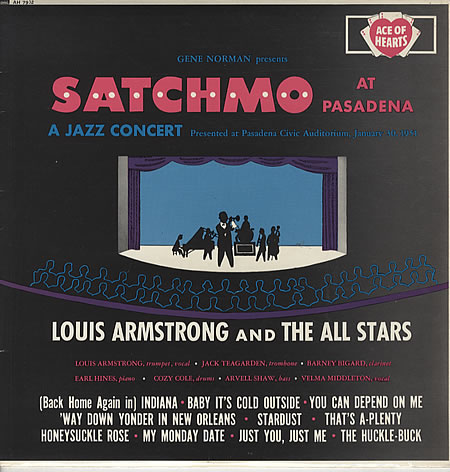 Albumcover Louis Armstrong - Satchmo At Pasadena