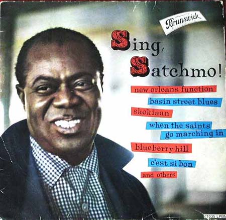Albumcover Louis Armstrong - Sing Satchmo