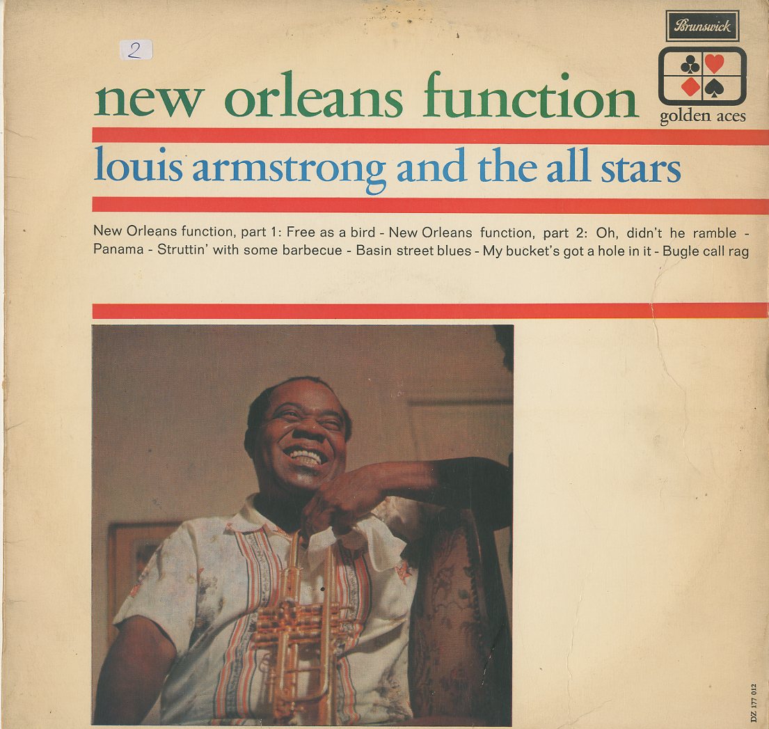 Albumcover Louis Armstrong - New Orleans Function