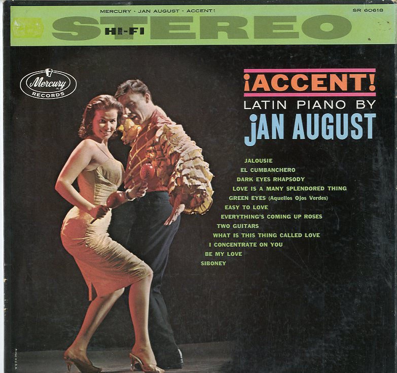 Albumcover Jan August - Accent - Latin Piano by Jan August