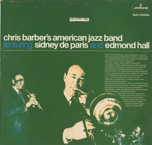 Albumcover Chris Barber - Chris Barbers American Jazband