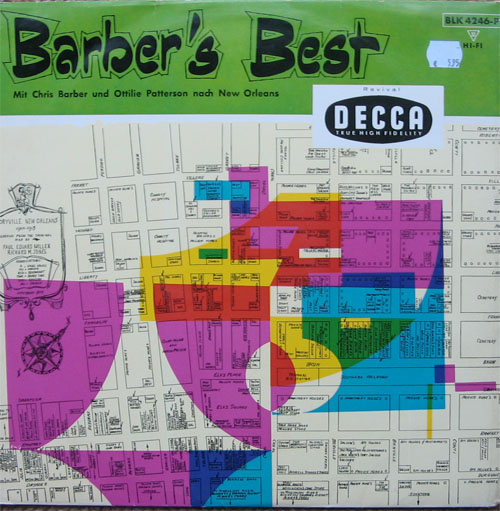 Albumcover Chris Barber - Barber´s Best - Mit Chris Barber und Ottilie Patterson nach New Orleans