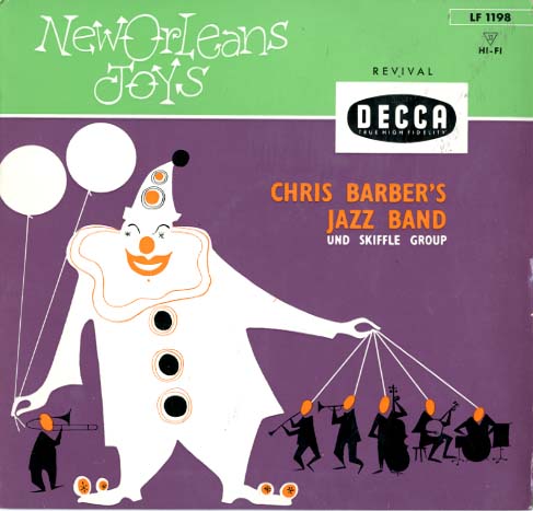 Albumcover Chris Barber - New Orleans Joy - Revival (25 cm)