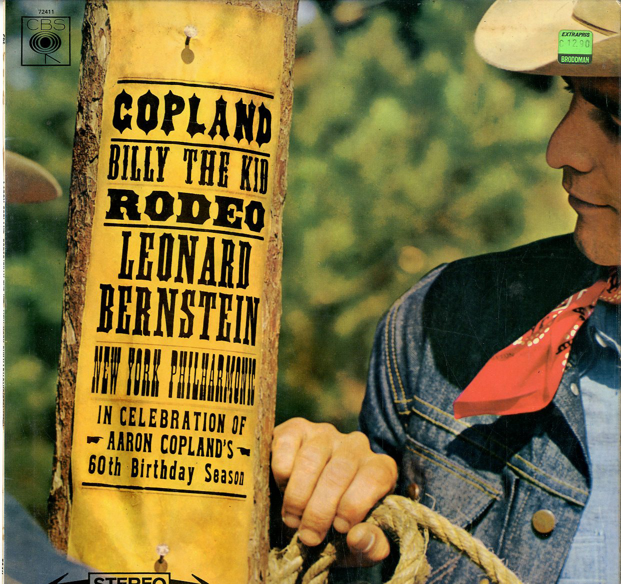 Albumcover Leonard Bernstein - Copland