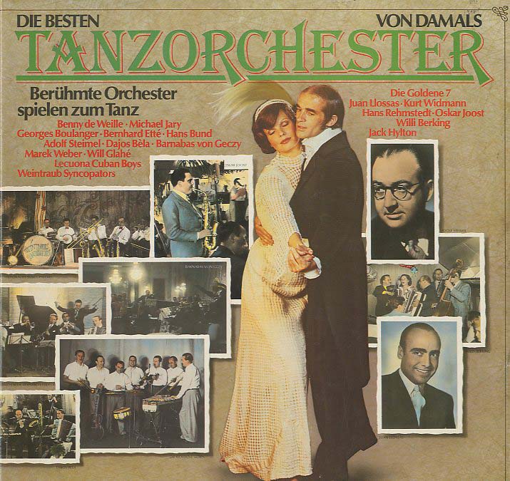 Albumcover Various Instrumental Artists - Die besten Tanzorchester von damals (DLP)