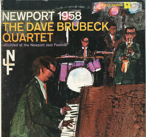 Albumcover Dave Brubeck - Newport 1958 - recorded at the Newport Jazz Festival